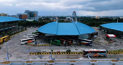 Jumlah Pemudik dari Terminal Pulo Gebang Capai 5.407 Orang pada H-4 Lebaran